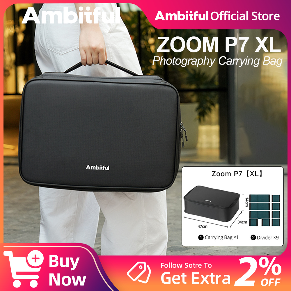 Drone Camera Professional - Ambitful ZOOM P7II XL 写真撮影用収納バッグ 旅行バッグ