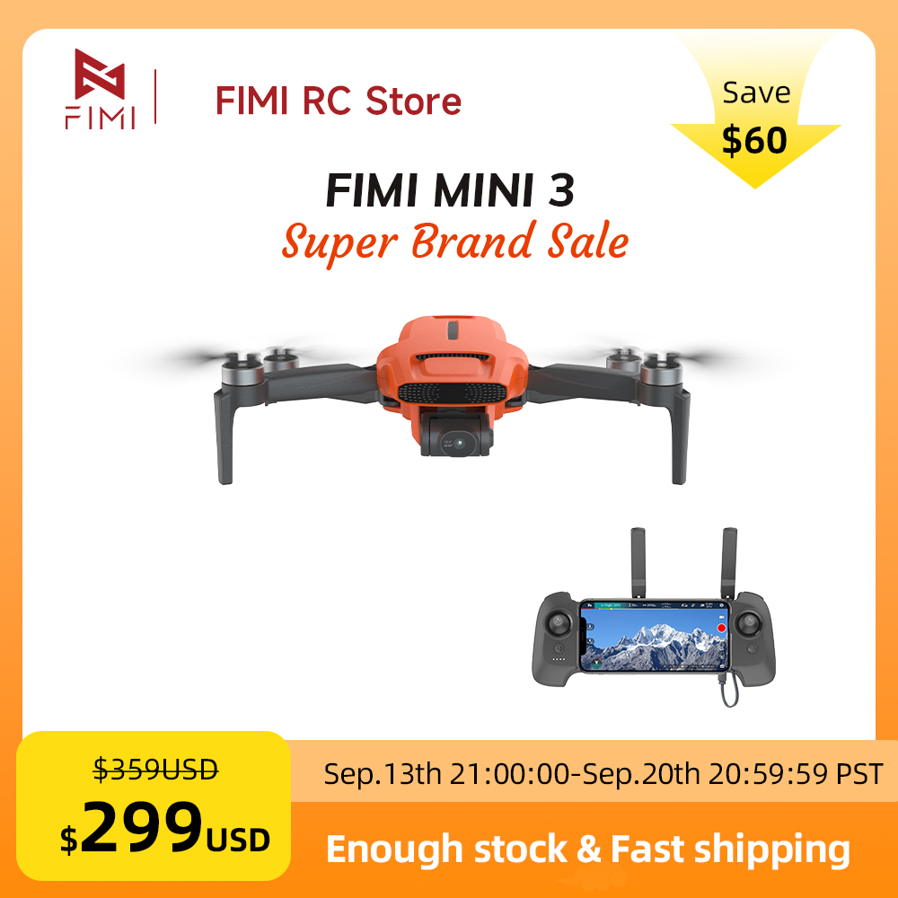 Drone Camera Night Vision - FIMI MINI 3 カメラドローン 4K 60fps