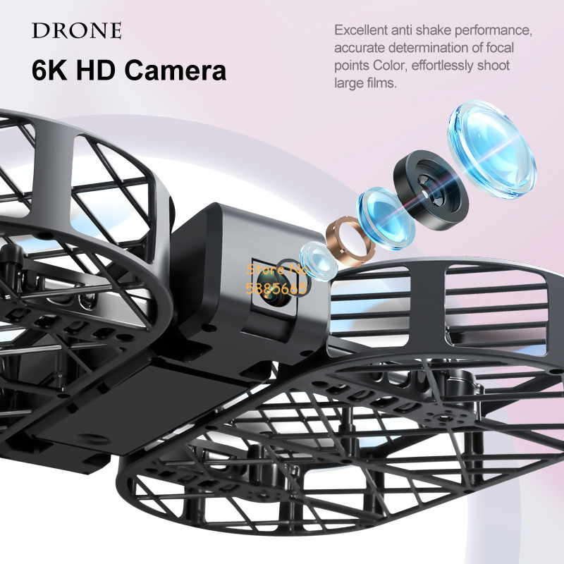 8K HD カメラ 360 °   保護オプティカルフローロ - Drone Camera Hd のレビューと価格