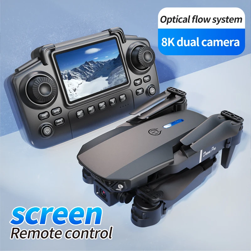 プロフェッショナルE88 PROドローン、スクリーン付き8K - Drone Camera Hd のレビューと価格