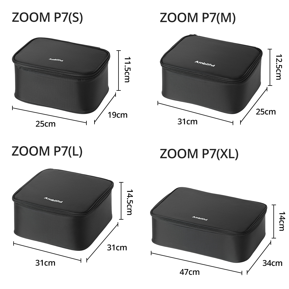 Ambitful ZOOM P7II XL 写真撮影用収納バ - Drone Camera Professional のレビューと価格