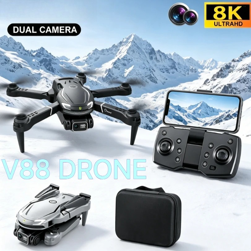 2026年 新型オリジナルV88 プロフェッショナルGPS搭 - Drone Camera Professional のレビューと価格