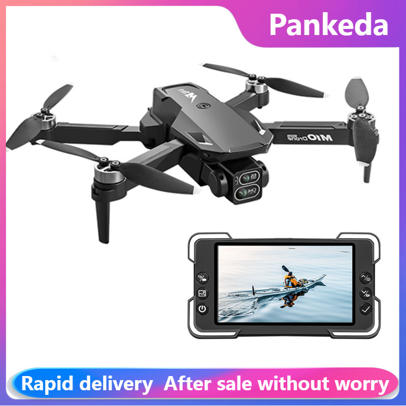 M10カメラドローン、画面付きリモコン、デュアルカメラ、オプ - Drone Camera Hd のレビューと価格