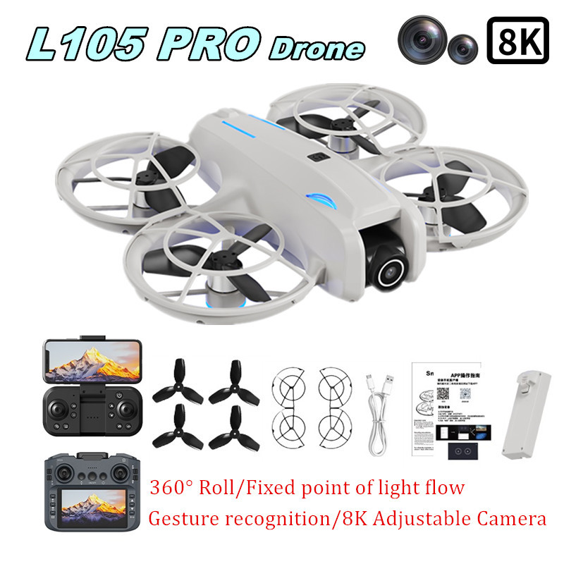 L105 PRO ドローン デュエル 8Kレンズ 完全衝突防 - Drone Camera Hd のレビューと価格